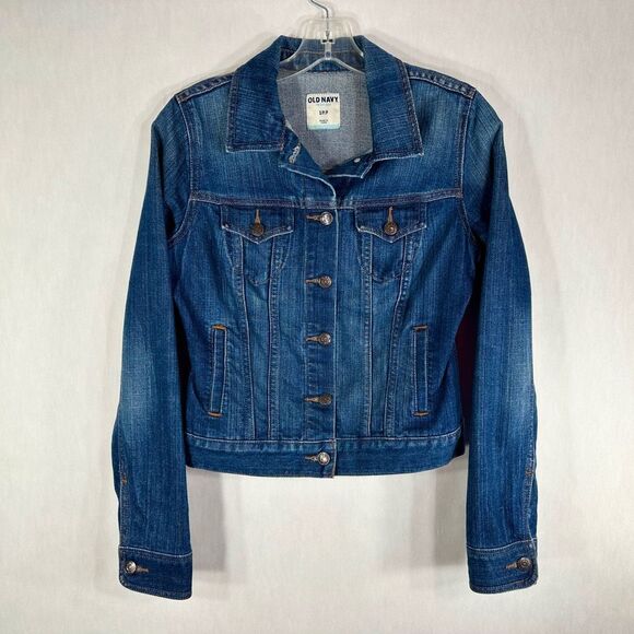 Taylor Swift Custom Jean Jacket‎ Embroidered Red Old Navy Small Eras Tour 1629 - Picture 6 of 8